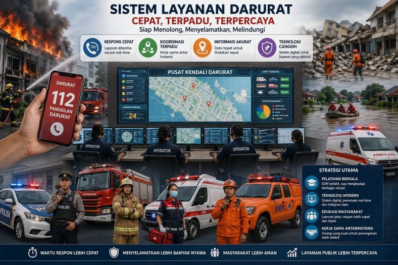 Membangun Sistem Layanan Darurat yang Cepat dan Terpercaya