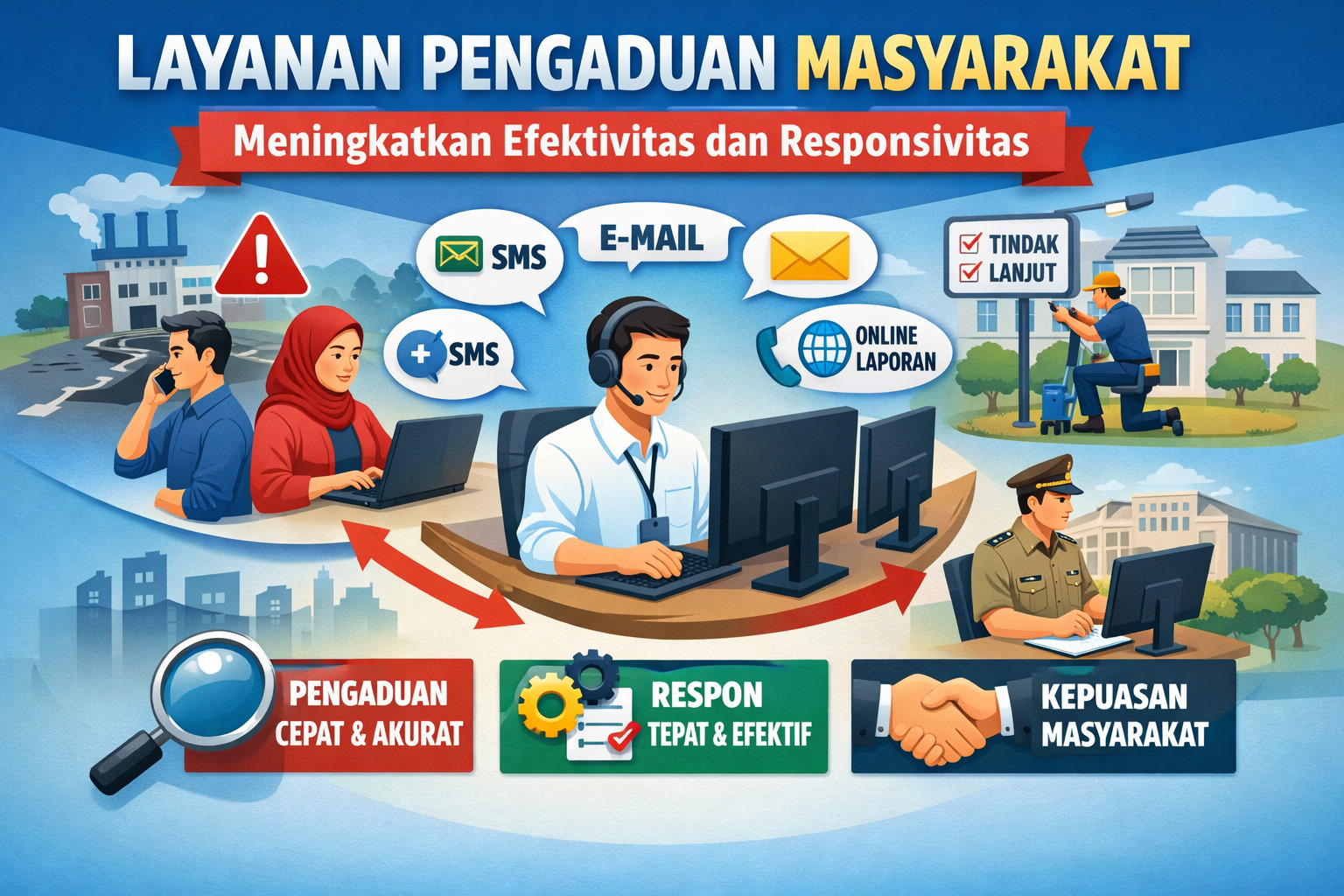 Layanan Pengaduan Masyarakat: Meningkatkan Efektivitas dan Responsivitas