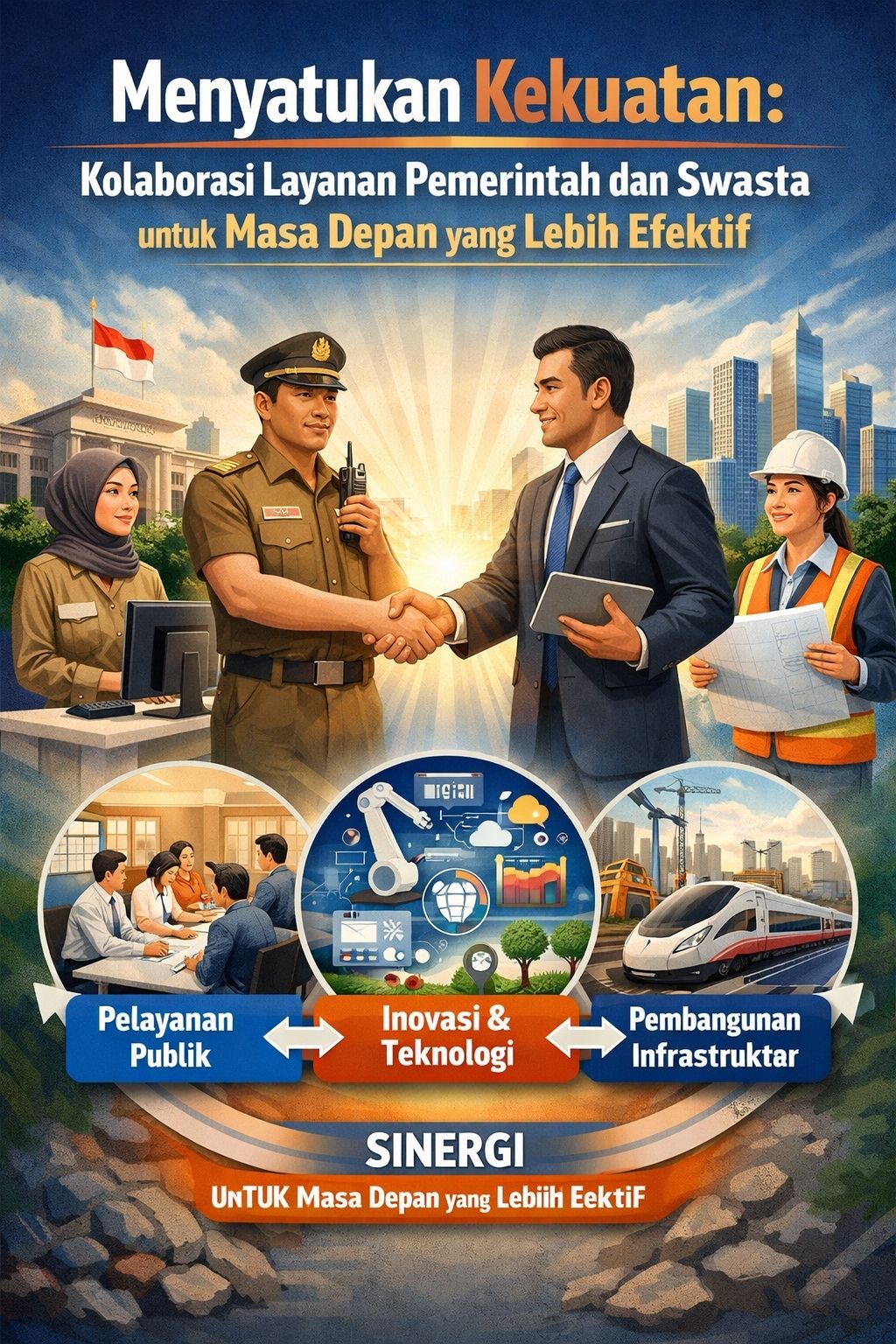 Menyatukan Kekuatan: Kolaborasi Layanan Pemerintah dan Swasta untuk Masa Depan yang Lebih Efektif