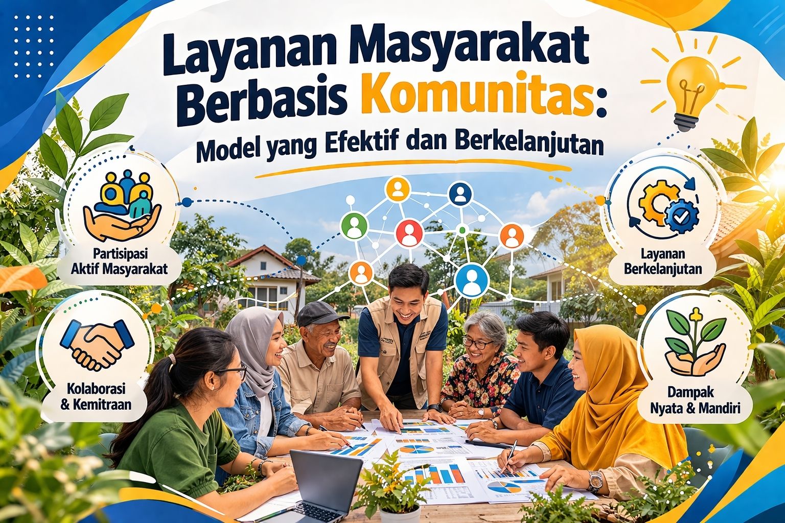 Layanan Masyarakat Berbasis Komunitas: Model yang Efektif dan Berkelanjutan